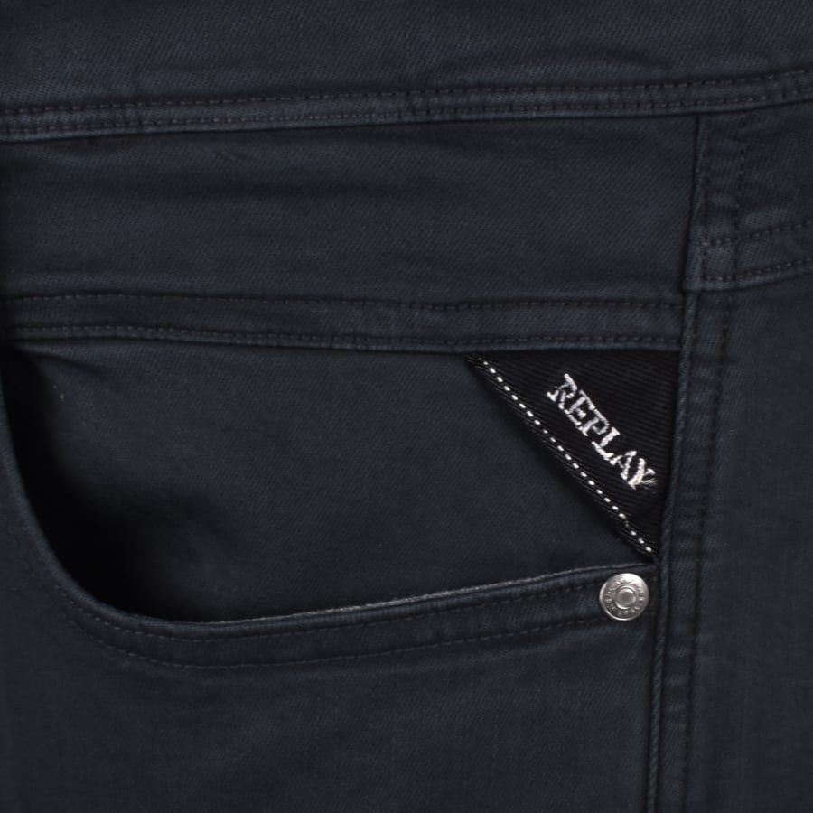 Replay Anbass Hyperflex Jeans Navy